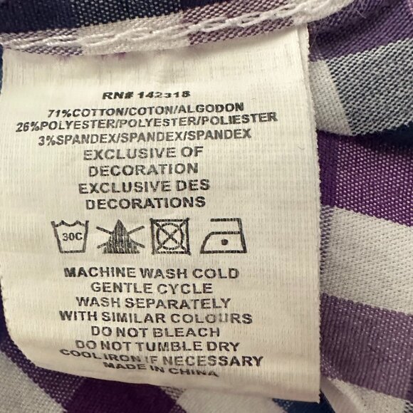 Nick Graham Everywhere Stretch Modern Fit Shirt Size L 16–16.5 - Picture 6 of 6